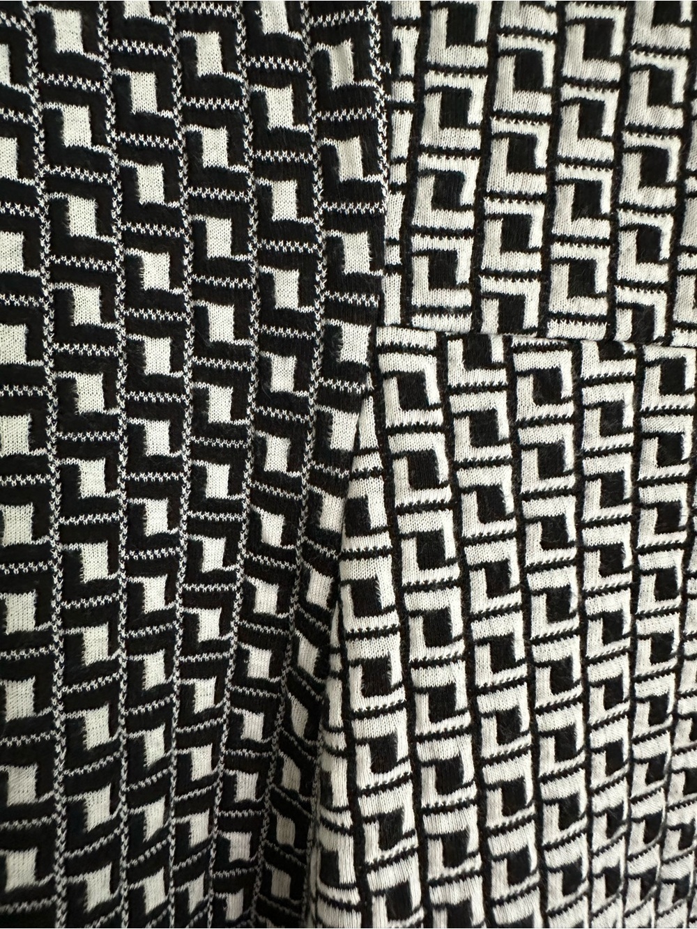 Lane Bryant Sleeveless Dress Black & White Abstract Pattern Womans Size 18/20 - Picture 3 of 4
